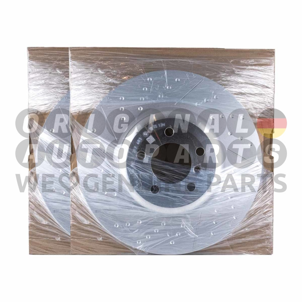 Original BMW M Performance Bremsscheiben Satz vorne links oder rechts 370x30mm 34106797603