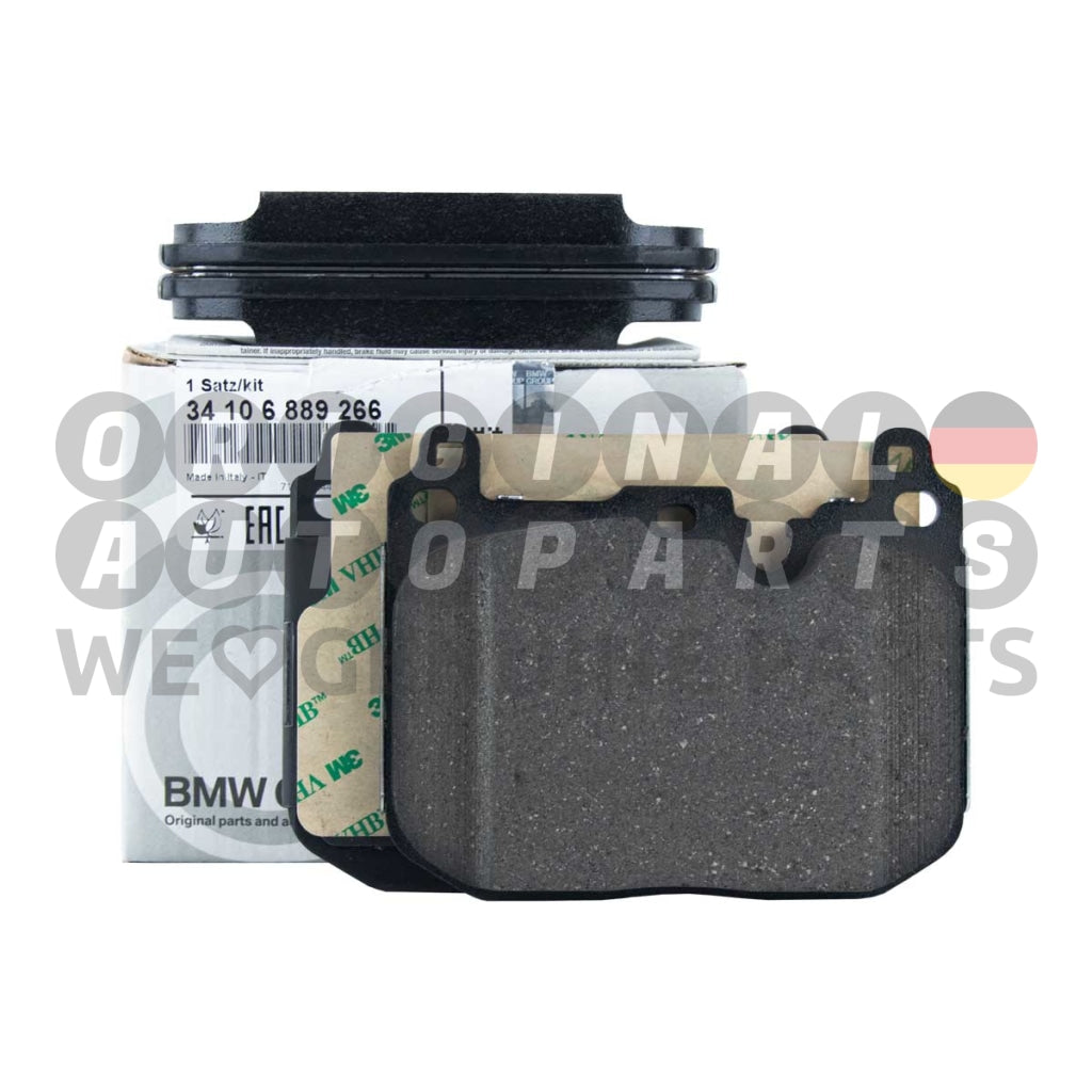 Original BMW MINI Bremsbeläge Bremsbelagsatz vorne X1 F48 X2 F39 1' F20 2' F44 F54 F55 F56 F57 F60 JCW 34106889266