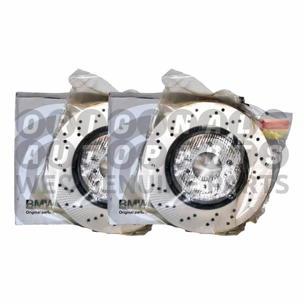 Original BMW M Bremsscheiben Satz vorne links rechts 1' E82 M Coupe 3' M3 E90 E92 E93 34112283801