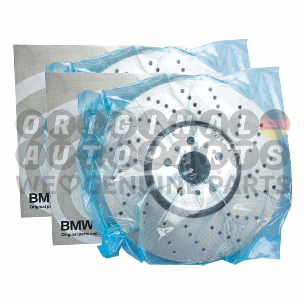 Original BMW Bremsscheiben Satz vorne 395x36mm M5 F90 links + rechts 34117991101 34117991102