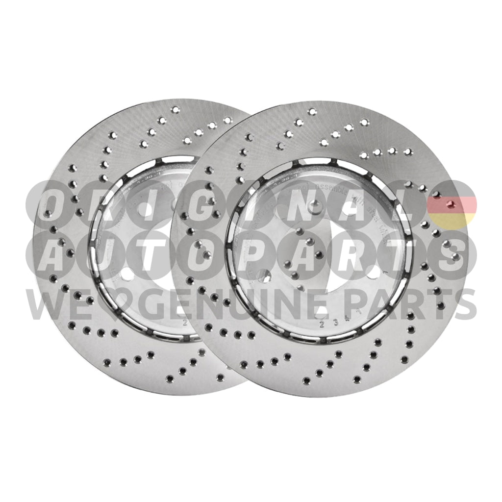 Original BMW Bremsscheiben Satz vorne 395x36mm M5 F90 links + rechts 34117991101 34117991102
