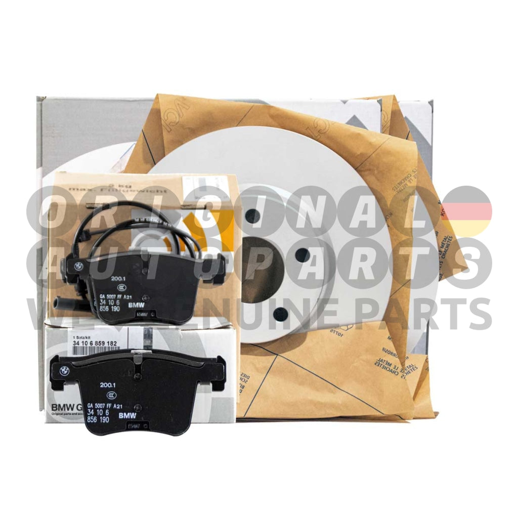 Original BMW Bremsscheiben Beläge Sensor vorne X3 F25 X4 F26 328x28mm 34106879122 34106859182 34356790303