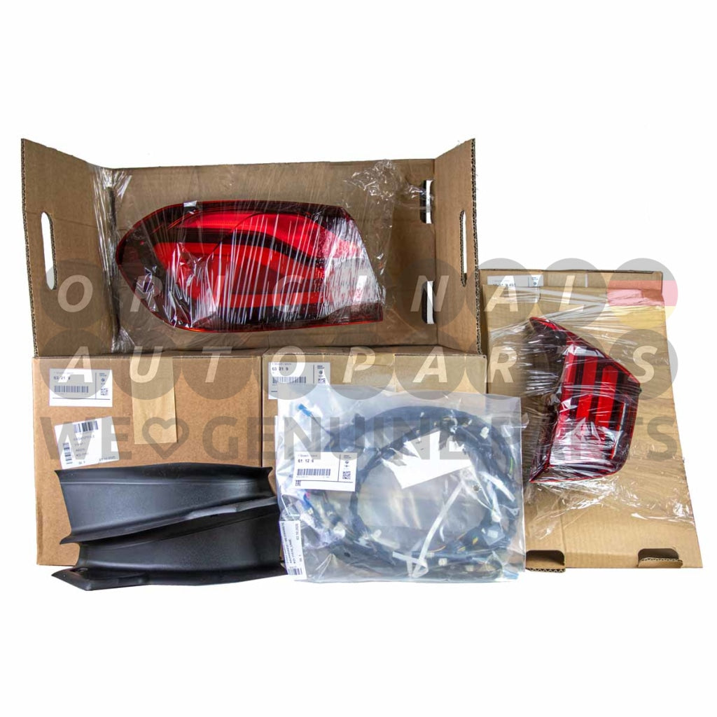 Genuine BMW Shadow Line Black Line LED Rear Tail Lights Retrofit Kit 4' F36 Euro-Version