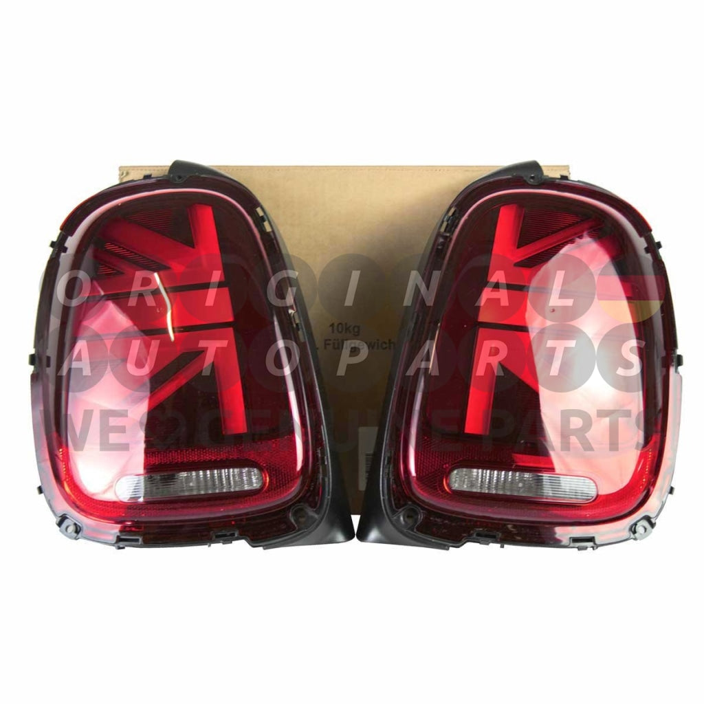 Genuine MINI GP3 F55 F56 F57 Union Jack LED Rear Tail Lights Euro-Version 63219465869 63219465870